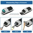 thumbnail image 4 of Electric Knife Sharpener 4 in 1 Kitchen Knives Sharpening System with Diamond Abrasives Sharpening and Polishing for Kitchen Straight Edge / Ceramic / Serrated Knife / Scissors, 4 of 7