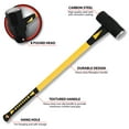 thumbnail image 3 of Performance Tool M7103 8-Pound Sledge Hammer With Fiberglass Handle, 3 of 6