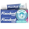 thumbnail image 1 of Adhesivo para dentaduras Fixodent Free, pack de 2 x 40 g, 1 of 9