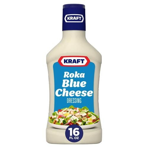 Kraft Roka Blue Cheese Dressing, 16 Fl Oz Bottle - Pack of 2