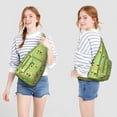 thumbnail image 4 of Cute Avocado Print Hiking Backpack – Eco-friendly & Stylish Outdoor Bag for Avocado Lovers, Lightweight, Comfortable, Perfect for Day Trips, Travel, and Adventure – Kawaii Avocado Design, 4 of 4