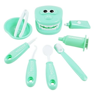 9pcs Kids Dentist Play Set High Simulation Dentist Model Role Play Toy  Early Educational Dentist Learning Pretend Set Habits Cultivation Dentist  Role
