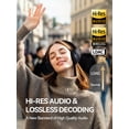 thumbnail image 4 of 1MORE SonoFlow-Pro Auriculares con cancelación de Ruido – HQ51 Auriculares Bluetooth con LDAC para Audio inalámbrico de Alta resolución, Tiempo de reproducción 100H, Bluetooth 5.4, QuietMax ANC, 4 of 5