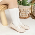 thumbnail image 4 of Meckior Toddler Girls Dress Shoes Little Girls Mary Jane Soft Sole Princess Shoes for Little Kids, 4 of 7