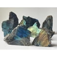 thumbnail image 7 of Natural Labradorite Slab, High Flash Free Standing Display Specimens, Raw Labradorite Slab Cut Base (3-4 lbs), 7 of 7