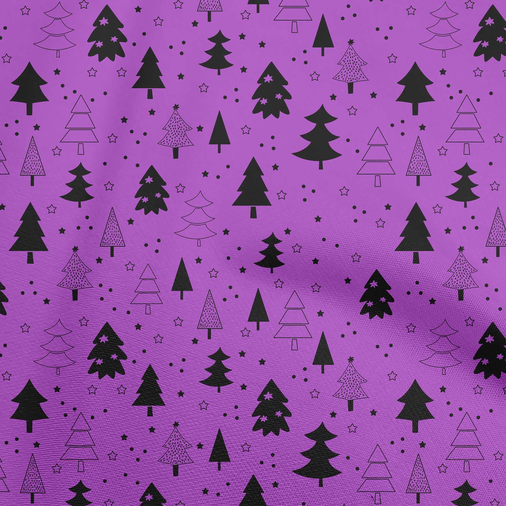 oneOone Viscose Jersey Green Fabric Christmas Tree Dress Material Fabric Print Fabric By The Yard 60 Inch Wide