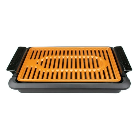 

Luxury and practical， TS-642 1000 Watt Indoor Electric Copper Grill in BlackConvenient and practicalConvenient and practical
