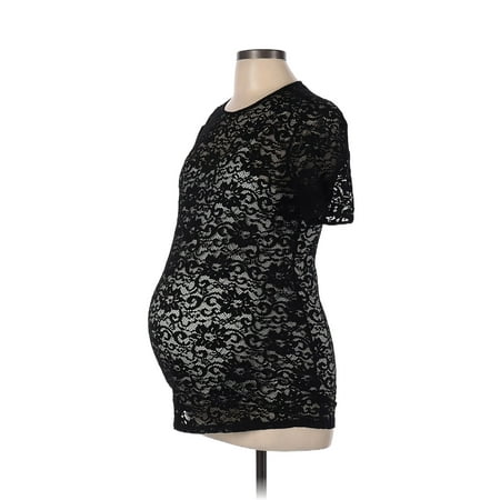 

Pre-Owned A Pea in the Pod Women s Size L Maternity Short Sleeve Top