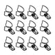 thumbnail image 4 of Clips De Encuadernación De Alambre, 100 Piezas Abrazaderas De Encuadernación De Metal De Sujeción Fuerte Metal Resistente Multiusos Para Papel, 4 of 8