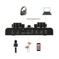 thumbnail image 3 of Mini External Sound Card Support BT Connection  Control Plug and Play High Performance Mutilfuctional for PC Smartphone Microphone Headphone Headset Accompaniment Live Streaming Broadcast, 3 of 6
