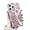 RoseGold, variant on Compatible with iPhone Case,Luxury Glitter Electroplating Flower Floral [ Drop&Full Body Protection] Shockproof Cover Phone Case (Purple,iPhone 12 Pro)