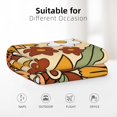 70S Retro Floral Pattern Blanket for Couch Bed Throw Blanket, Aesthetic