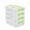 green, variant on Building Blocks Storage Box Transparent Visibility Tool Classification Boxes Moisture-Proof Grid Drawer Stackable Storage Casket