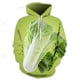 thumbnail image 3 of Sudadera con capucha de otoño e invierno, suéter de verduras verdes orgánicas, sudadera con capucha con estampado 3D, ropa bonita Y2K para hombres, mujeres y niños, 3 of 5
