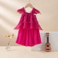 thumbnail image 2 of Zpanxa Girls Matching Sets Solid Color Sleeveless Round Neck Top and Pants Breathable 2 Piece Set 2 Years, 2 of 7