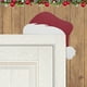 thumbnail image 5 of Vi Que Sombrero De Papá Noel Y Muñeco De Nieve Decoración Para La Esquina De La Puerta Piezas Navideñas Para Enviar A Amigos, Familiares Y Niños Adornos De Madera Para La Esquina De La Puerta, 5 of 7