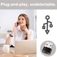 thumbnail image 4 of USB Mus Jiggler Odetekterbar Musrörare Svart{SL}, 4 of 5