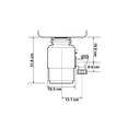 thumbnail image 2 of Triturador InSinkErator Modelo 66 31 cm 0.65 Caballos de Fuerza, 2 of 4