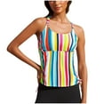 thumbnail image 2 of Trajes de baño para mujer, Trajes de baño para mujer, Trajes de baño de tirantes, Bikinis, Trajes de baño, Top de traje de baño para mujer, 2 of 6