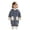 A01 Blue, variant on Maqroz Cute Girls Boys Fuzzy Fleece Snowsuit Winter Warm Romper Long Sleeve Hooded Onesie Outerwear Daily Wear Toddler Clothes with Animal Pockets