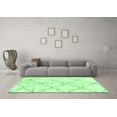 thumbnail image 3 of Ahgly Company Indoor Rectangle Solid Green Modern Area Rugs, 2' x 5', 3 of 4