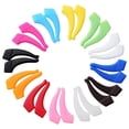 thumbnail image 3 of 1Pair Eye Glasses Ear Grippers, Anti-Slip Glass Ear Hook,Comfort Silicone Eyeglasses Ear Cushion for Behind the Ear for Glasses Sunglasses,Glasses Retainers for Prevent Glasses Slipping(Green), 3 of 5
