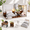Enjoyable Life, variant on Diy Doll House Miniatureniture Wooden Kit With Dust Cover & Led Light And Accessories - Three Styles Qt Series Dollhouse (qt041)