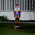 thumbnail image 1 of Statue de Noël Nutcracker Pré-Éclairée de 36 Pouces Décoration de Noël Extérieure, 1 of 8