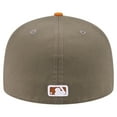 thumbnail image 4 of Men's New Era Olive/Orange Chicago White Sox Two-Tone Color Pack A-Frame 59FIFTY Fitted Hat, 4 of 5