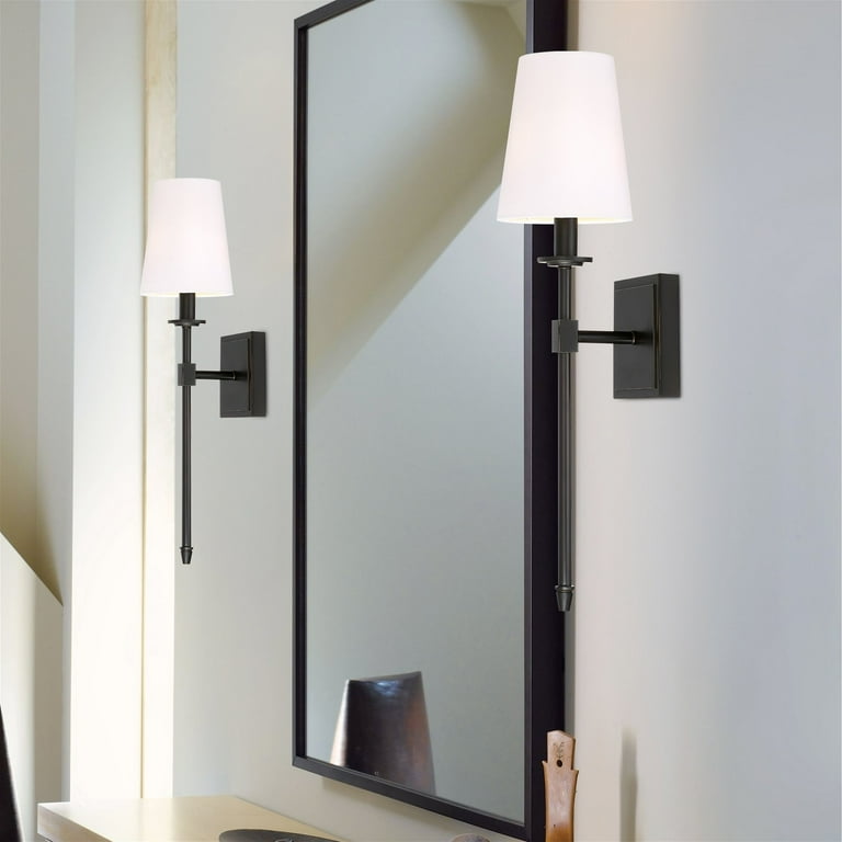 Kira Home Torche 20\" Modern Wall Sconce/Wall Light Black Linen Shade Warm Brass Finish C543e616 28d4 4463 9350 C41b8e7a7103.a90f7ece5c99d4cf7e8bac3c3bfe16e9
