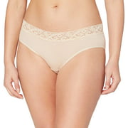 Hanro Women's Moments Hipster Panty, Skin, X-Large
