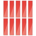 thumbnail image 1 of 10uds Tira Espejo Pared Pegatina, 2 x 7.9 Auto Adhesivo Acrílico Espejo Pared Tiras Calcomanía Removible  para Hogar Dormitorio Fondo DIY Decoración, Rojo, 1 of 7