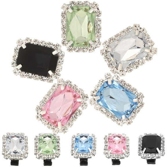 10pcs White Shoe Buckles with White Laces for Sneakers, Decor, Clip-On Shoe Charms, Shiny Women’s Footwear Accessories