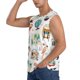 thumbnail image 3 of Fotbe Travel1 Men's Camiseta sin Mangas Estampada para Hombres, Playera Casual para Gimnasio, Entrenamiento, Playa-XX-Large, 3 of 7