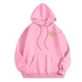 thumbnail image 5 of WEAIXIMIUNG Robe Sweat à Manches Courtes pour Femmes Col Rond Décontracté avec Poche Imprimé Lettres Anglaises, 5 of 5