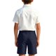 thumbnail image 4 of Odeerbi Niños 3 Piezas Caballero Traje Formal Preppy Traje Manga Corta Camisa de Vestido + Traje Pantalones Cortos + Corbata Colegial Conjunto de Uniforme, 4 of 9