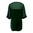 thumbnail image 4 of Adeawade Dresses For Girls Sleeveless Summer Patchwork Netting And Sequin Round Neck Fit Dress Basic Clothes 3Xl Green, 4 of 4