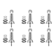 thumbnail image 1 of Soporte de pesca con carrete, accesorios de pesca portátiles ligeros de Metal, plateado, 1 of 4