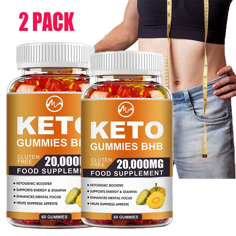 (2 Pack) Minch Keto Gummies Ketogenic Weight Loss Support Supplement