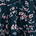 thumbnail image 3 of Vestido de Fiesta de Flores Baoblaze Cruzado Estampado Floral Bohemio S, 3 of 8