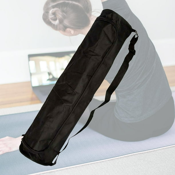 Almencla Women Men Yoga Mat Bag Sports Gym Bag with Adjustable Strap Oxford  Cloth Pilates