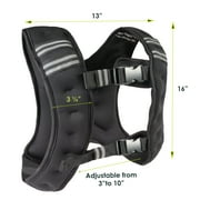 ProsourceFit Exercise Weighted Training Vest for Women & Men