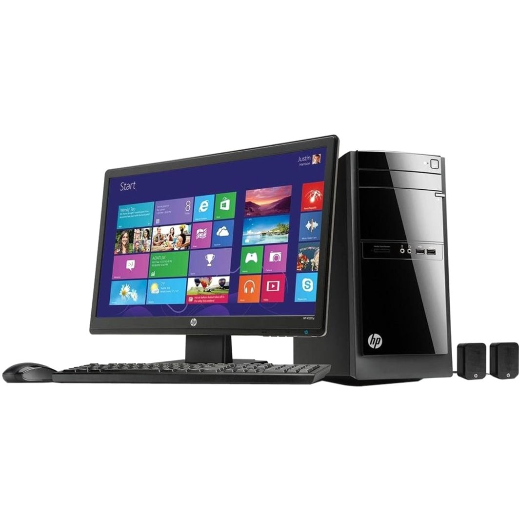 HP Desktop Tower Computer, AMD ASeries A45000, 4GB RAM, 1TB HD, DVD