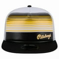 thumbnail image 2 of Men's New Era Black Pittsburgh Pirates Team Horizon 9FIFTY A-Frame Trucker Snapback Hat, 2 of 5