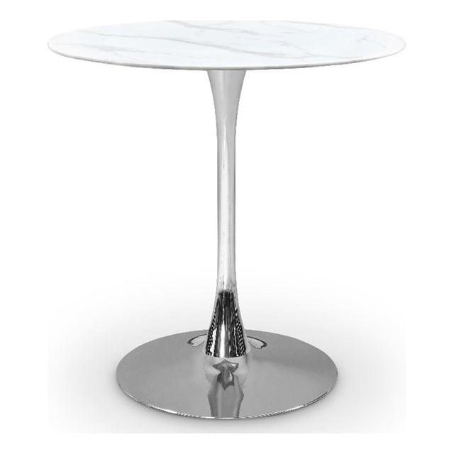 Meridian Furniture Holly 36" Chrome Counter Height Table