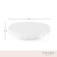 thumbnail image 4 of Twine White Metal Cake Stand, 4 of 8