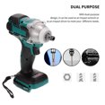 thumbnail image 2 of Llave De Impacto Inalámbrica De 18V Y Controlador 3200Rpm 320N.M Alta Torsión Para Batería Makita 18V Bl1850/Bl1850B/Bl1860B/Bl1840/Bl1840B Sweethay TO004746-00, 2 of 6