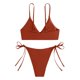 thumbnail image 4 of Traje de baño para mujer, estilo bikini de Europa y América, con efecto lavado, para mujer., 4 of 4