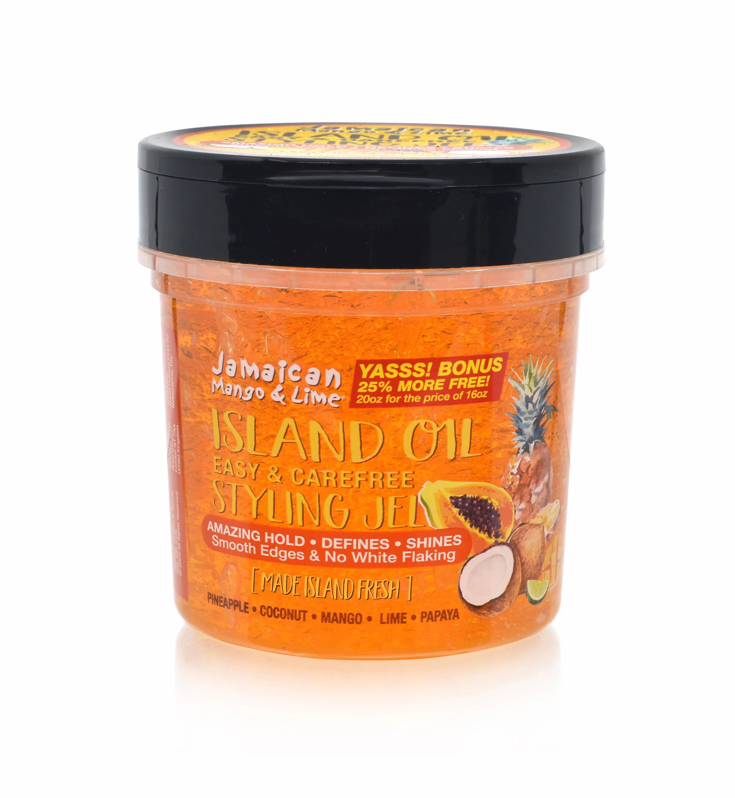 Jamaican Mango & Lime Island Oil Styling Jel 8 oz