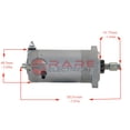 thumbnail image 4 of 12 Volt Starter Motor Compatible with 1995-2000 Ski-Doo Scandic 500 494cc 1985-1992 Citation Tundra 248cc Snowmobile 995430 410-52220 128000-1670, 4 of 4